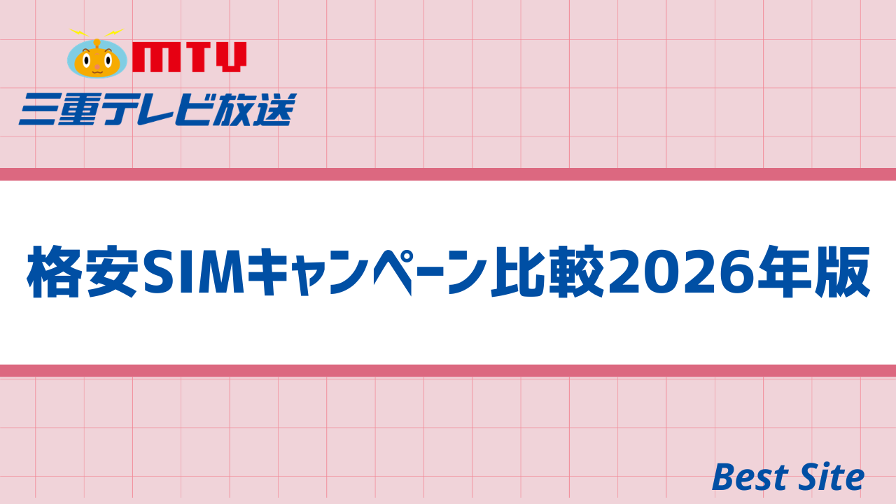 格安SIMキャンペーン比較2026年版 お得な乗り換え先の選び方と判断基準 