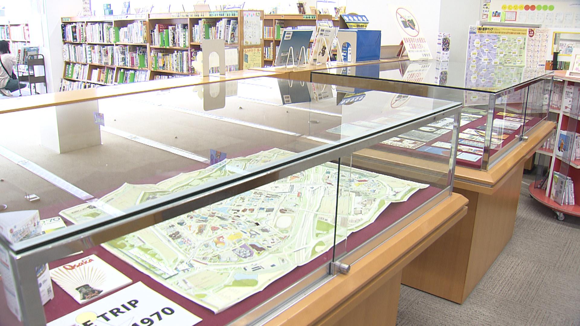 約6400万人が訪れた1970年大阪万博　「太陽の塔」描かれた当時の会場マップなど展示