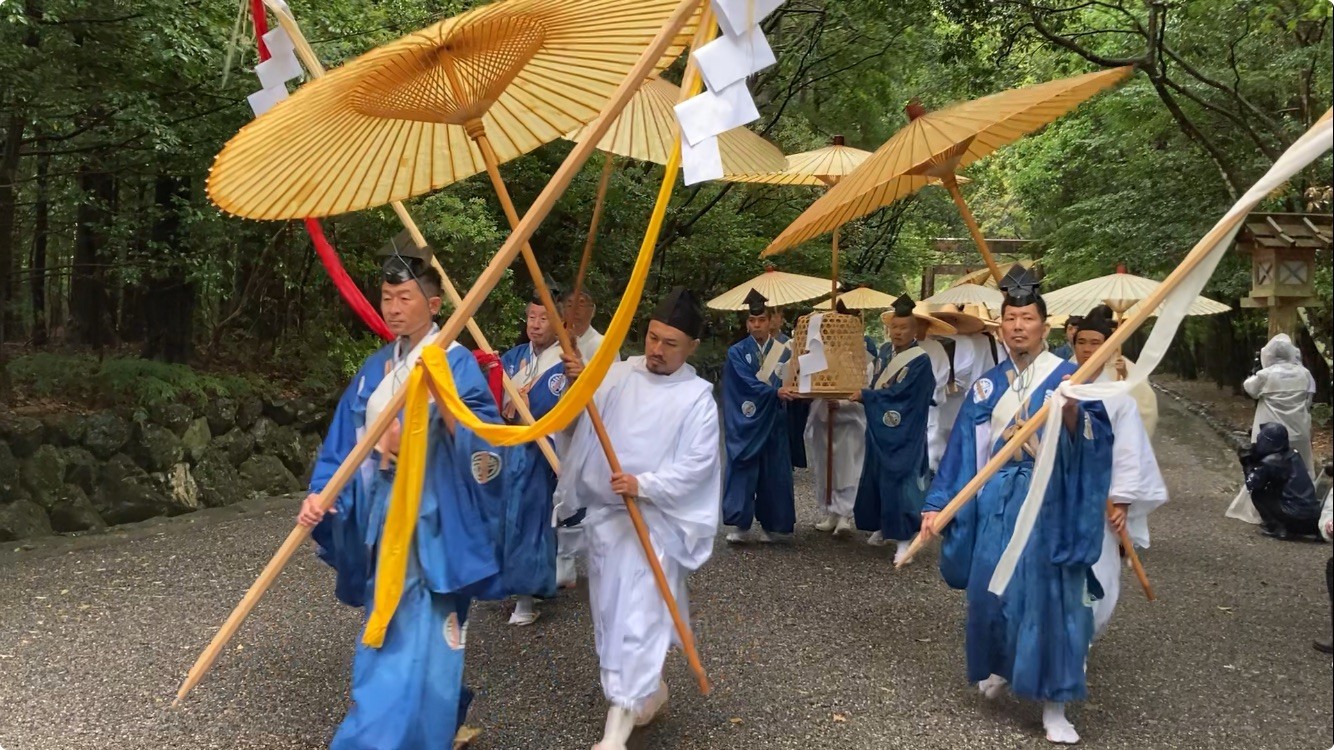 式年遷宮に向け最初の行事「山口祭」