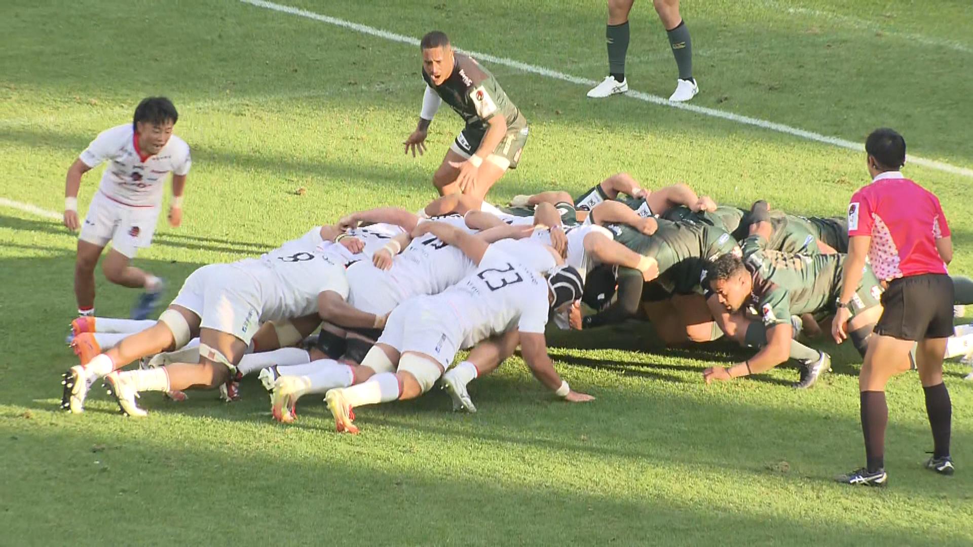 リーグワン開幕　三重ホンダヒート後半逆転に成功するも敗れる