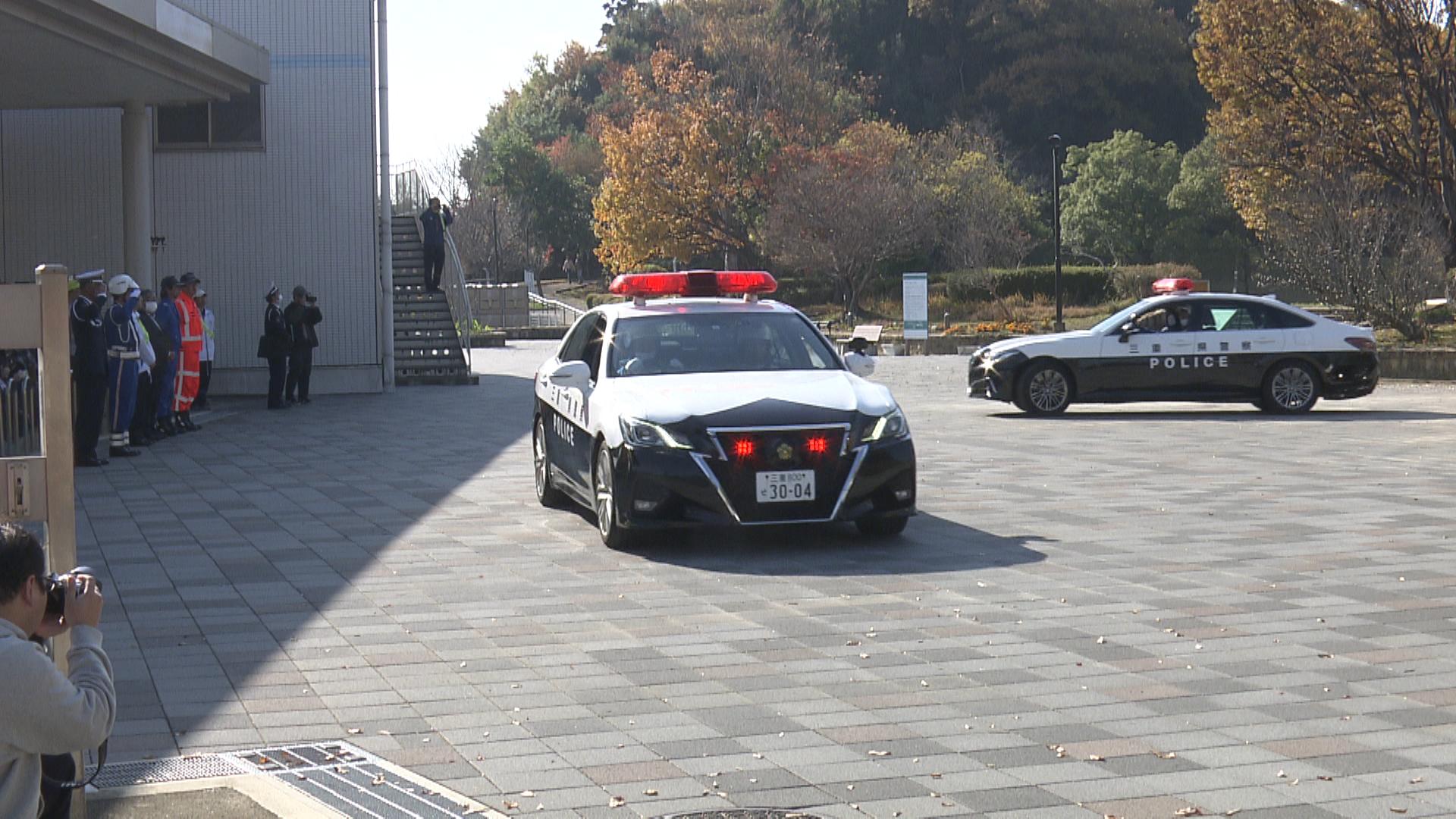 あおり運転などを上空から　「スカイアイ取締り」出動　年末交通安全県民運動はじまる