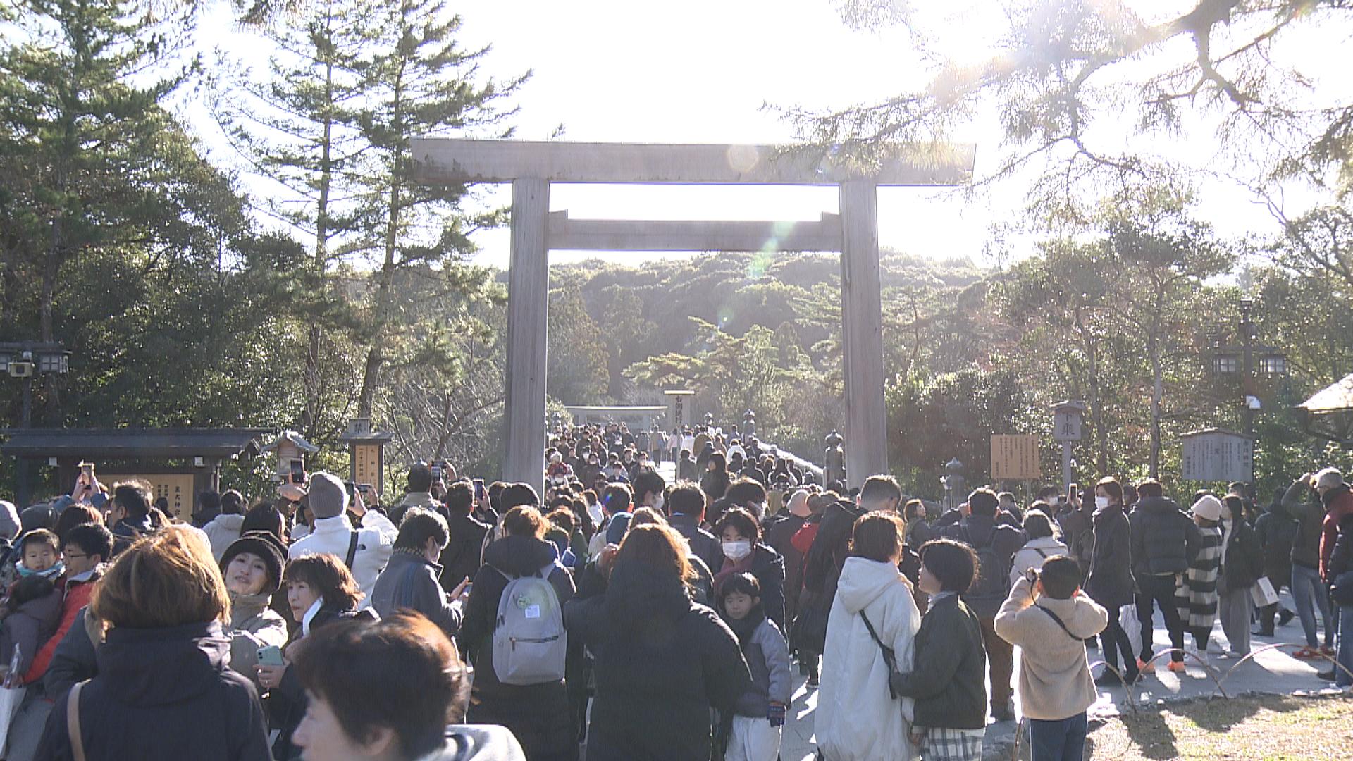 年末年始の伊勢神宮参拝で交通規制　公共交通の利用呼びかけ　