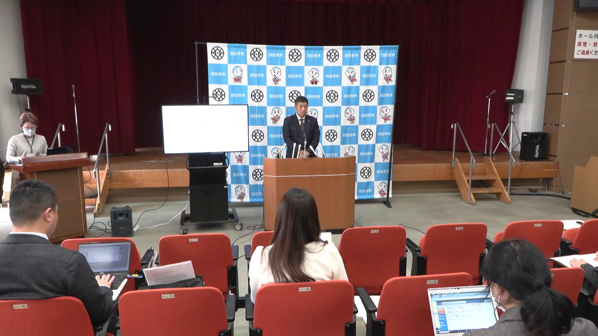 駐車場失った被災者に　市が管理している一部を貸し出し