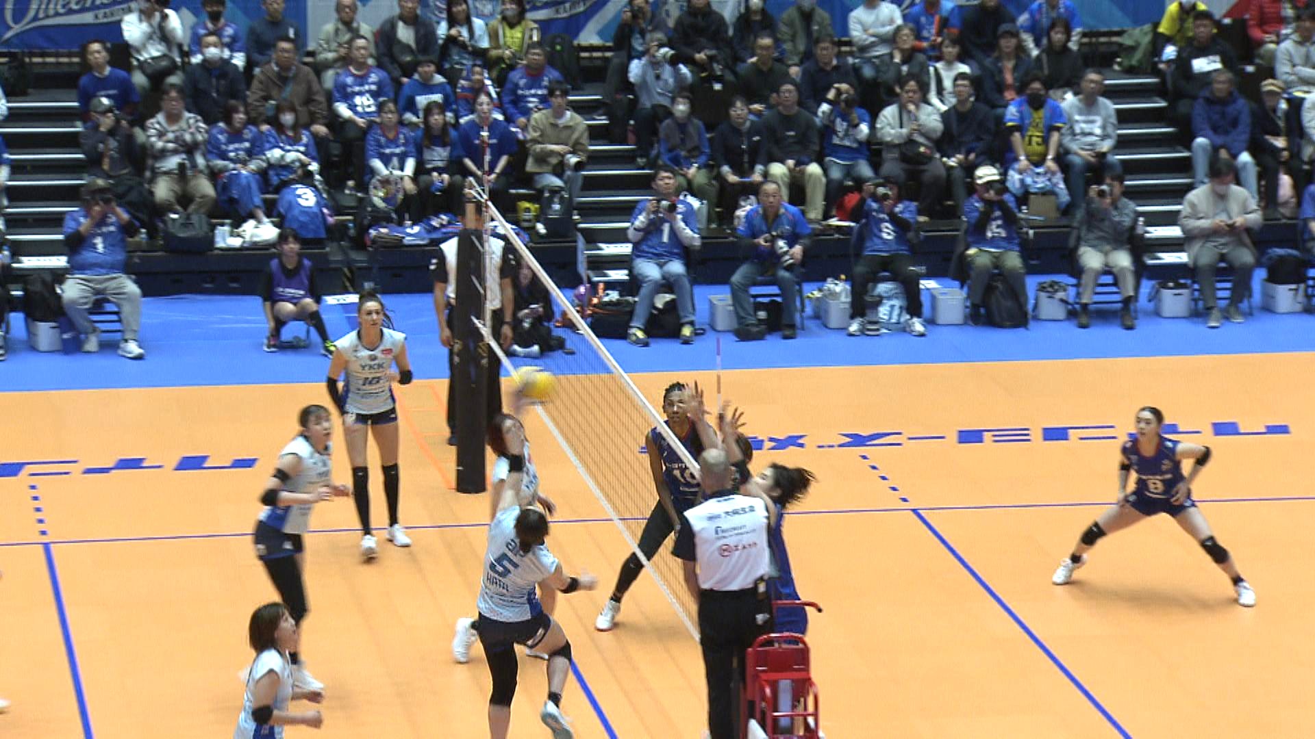 クインシーズ刈谷　ホーム戦勝利　KUROBEアクアフェアリーズ下す