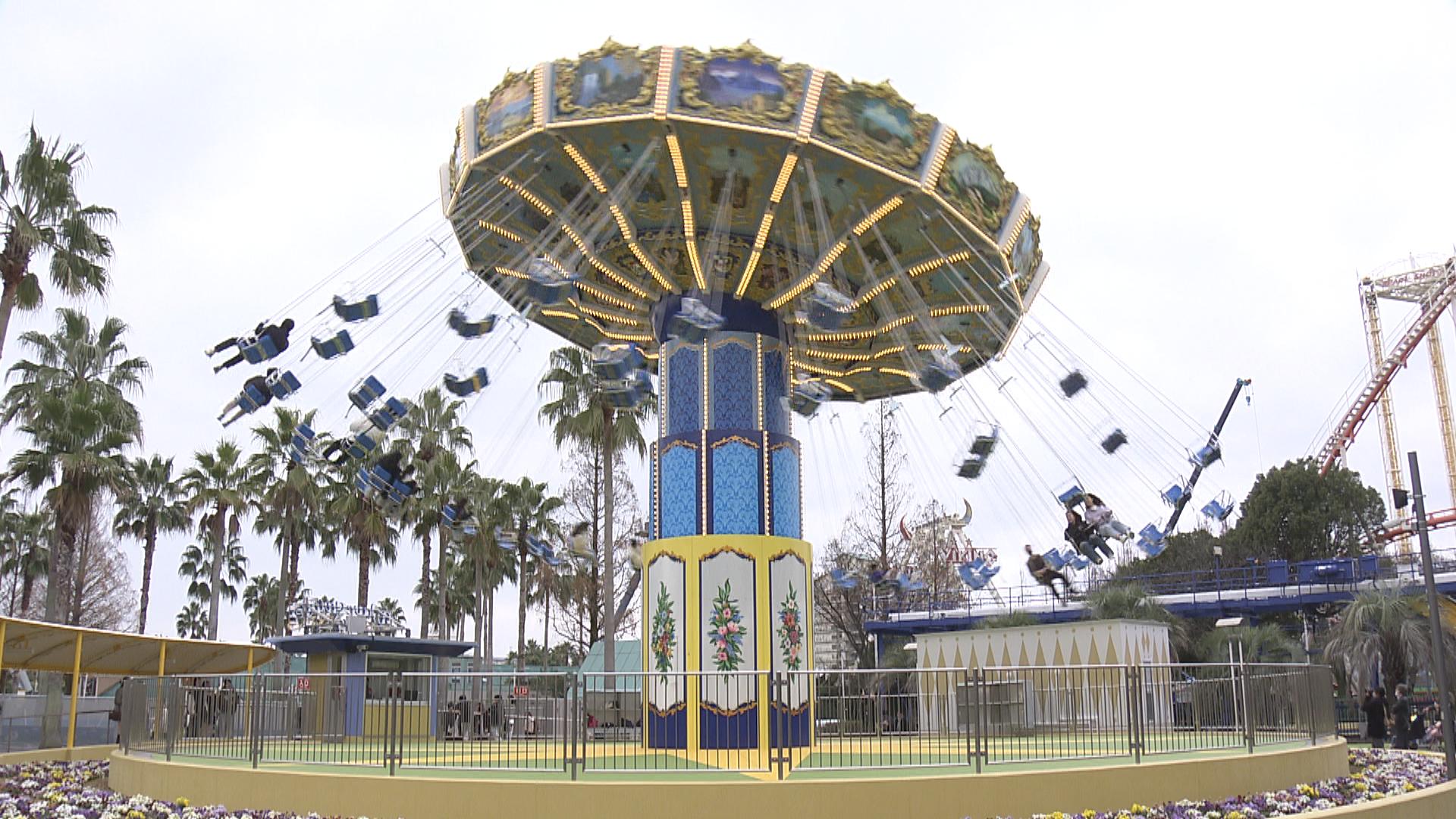 大空を舞うような開放感が魅力　人気アトラクションリニューアル