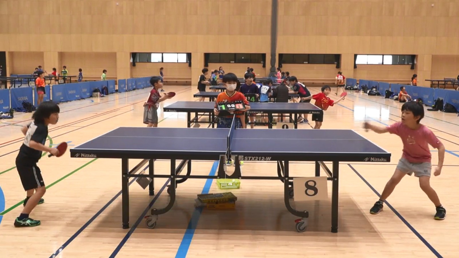 小学生卓球の登竜門「全農杯」　約100人が全国切符かけ熱戦