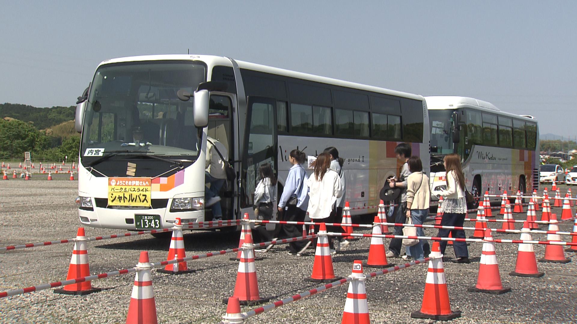GW後半は大規模規制　三重・伊勢神宮周辺で渋滞対策