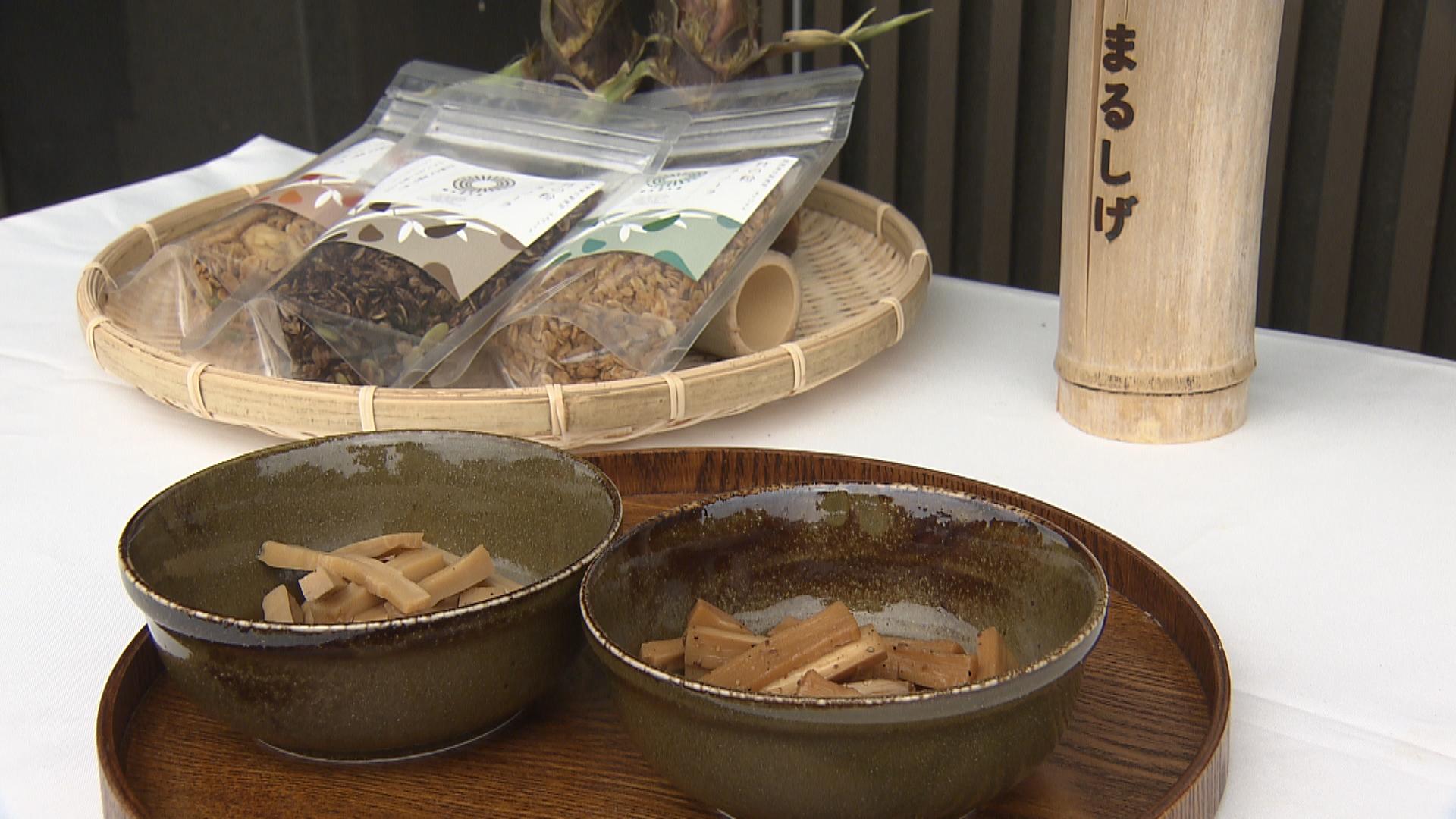 放置竹林対策　桑名で国産メンマ作り　