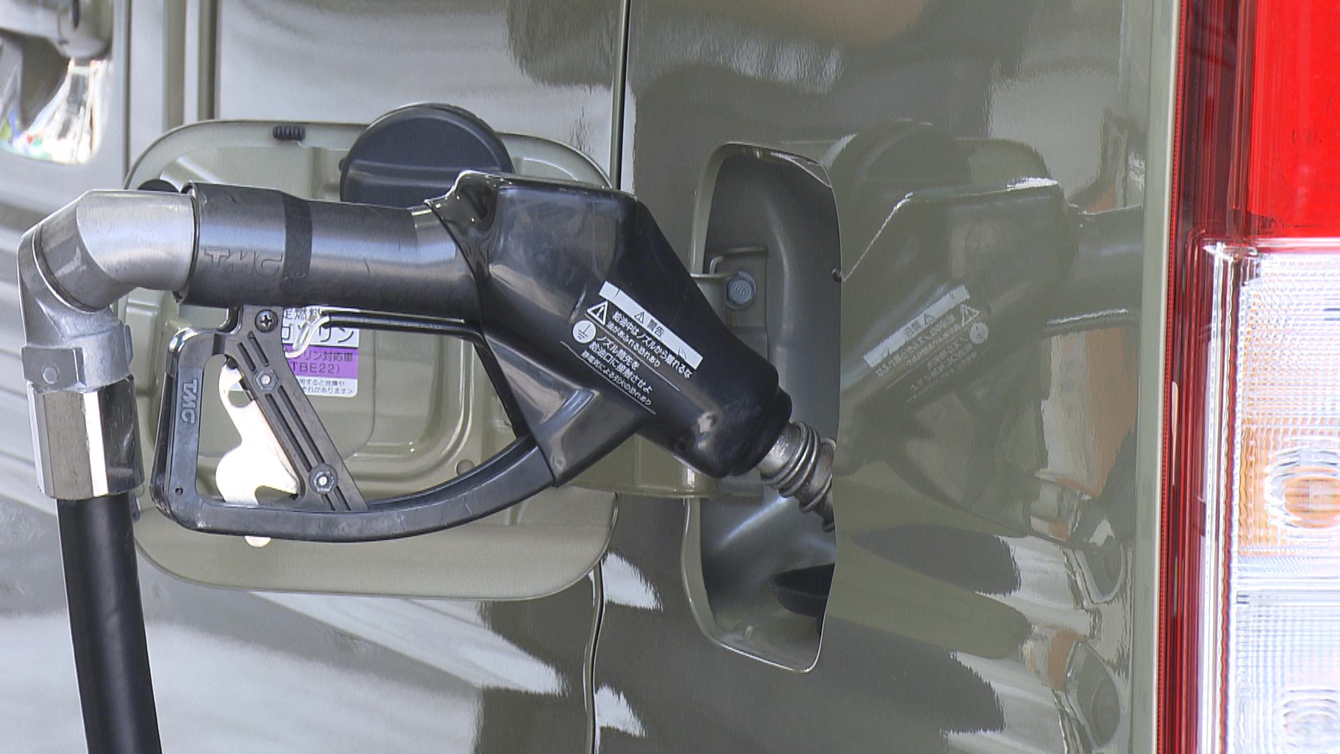 県内ガソリン平均167円台に　5週ぶり値上がり