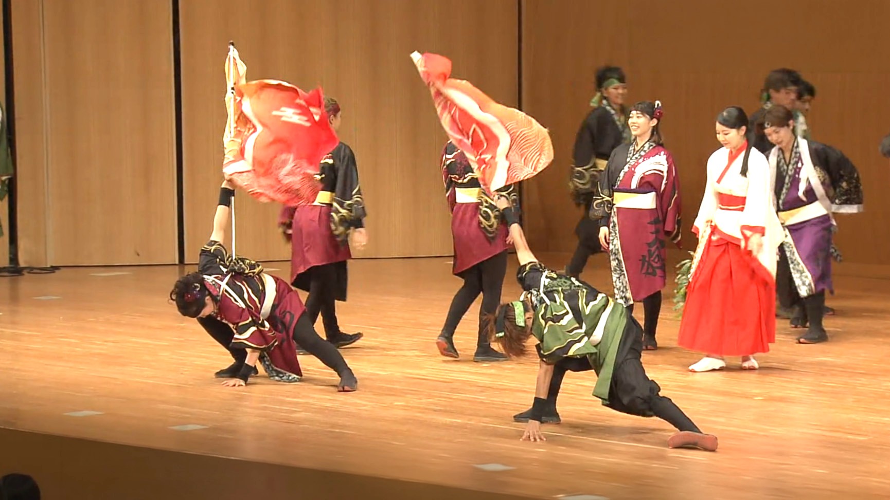 学生よさこいチーム「天狗ぅ」も演舞　三重大学創立77周年記念イベント