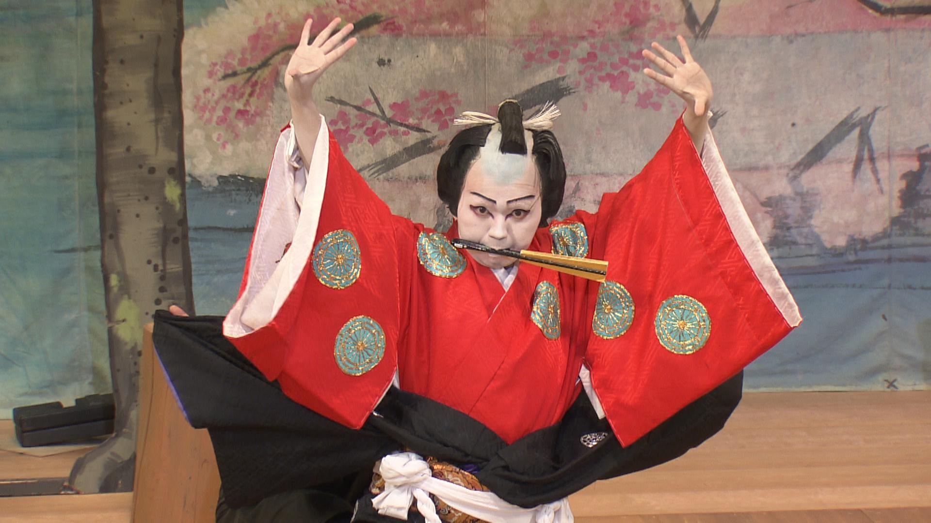 伝統文化を継承　こども歌舞伎披露
