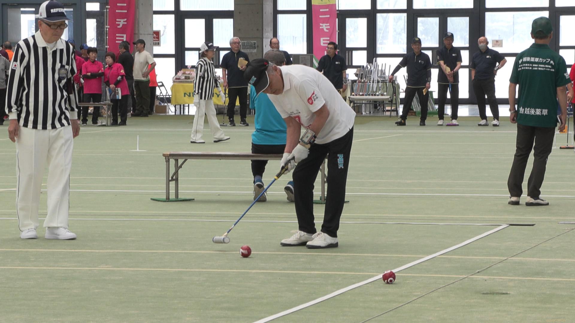 65歳以上のゲートボール全国大会開幕　四日市で日本一争う