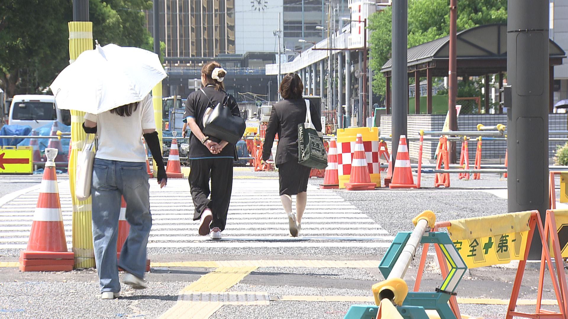 桑名で36.8℃　三重県内6地点で猛暑日　26日も熱中症警戒アラート発表