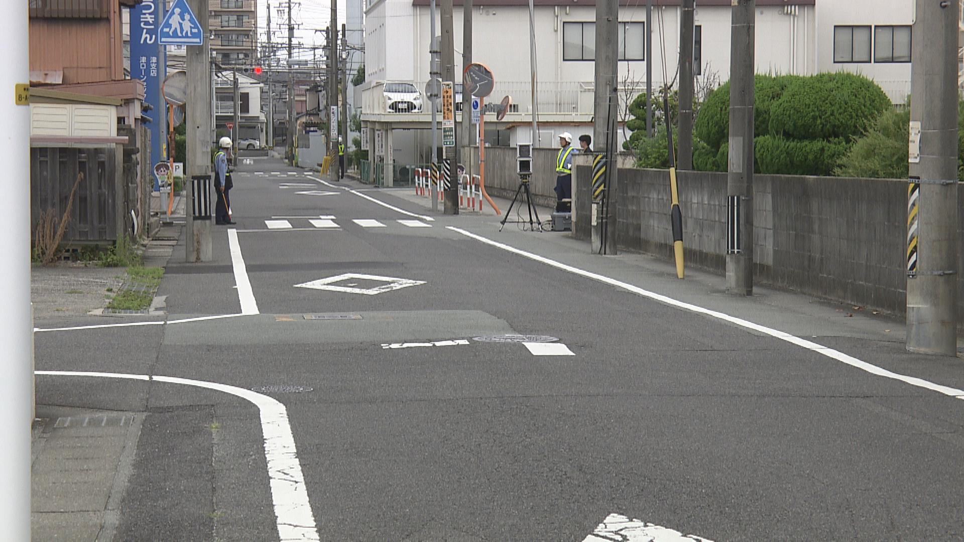 生活道路の法定速度30キロに引き下げ　津市で取り締まり　30キロ超過で免停も
