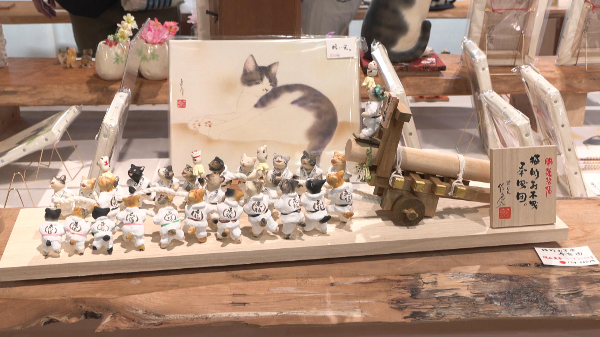 約1万点の招き猫が集結　おかげ横丁で「来る福招き猫まつり」