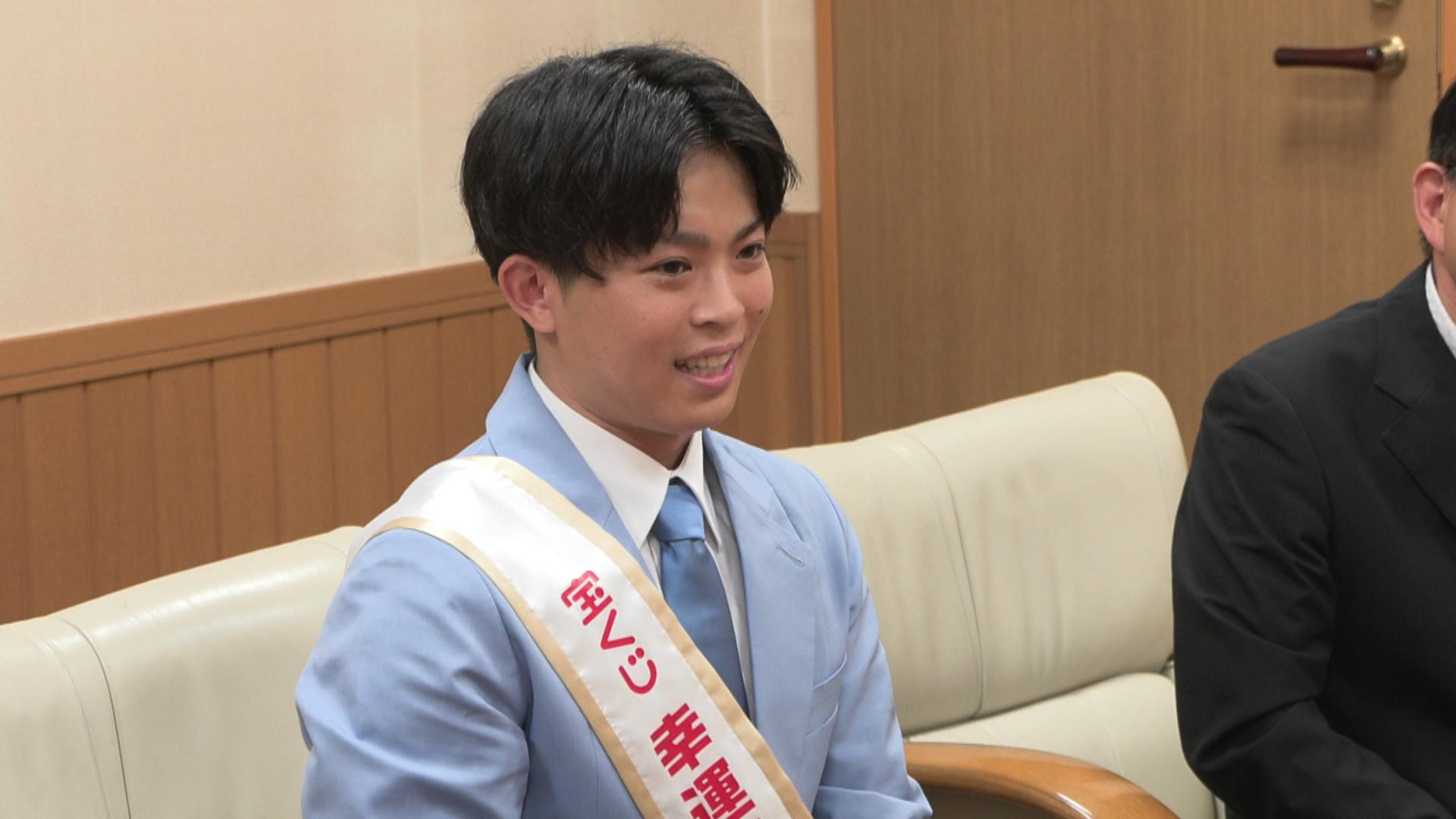 5000万円宝くじの幸運アンバサダー篠原悠悟さんが三重テレビへ