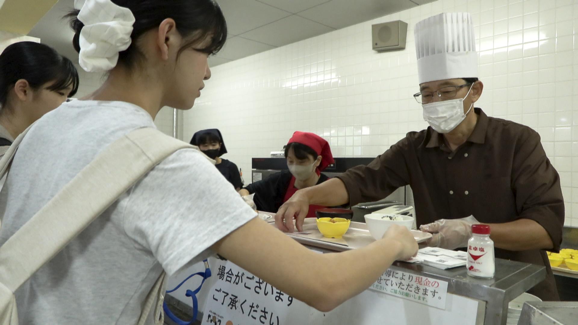 大学で「0円朝食」　物価高の学生負担を軽減