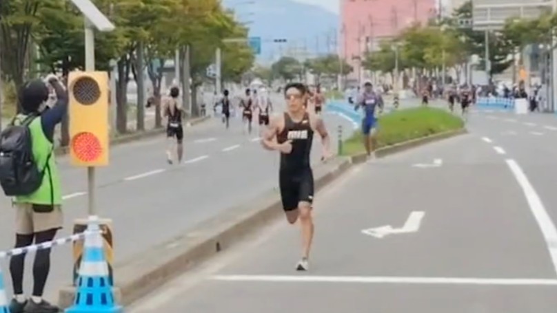 前田凌輔選手がトライアスロン成年男子で優勝　ローイングや新体操でも三重県勢が入賞