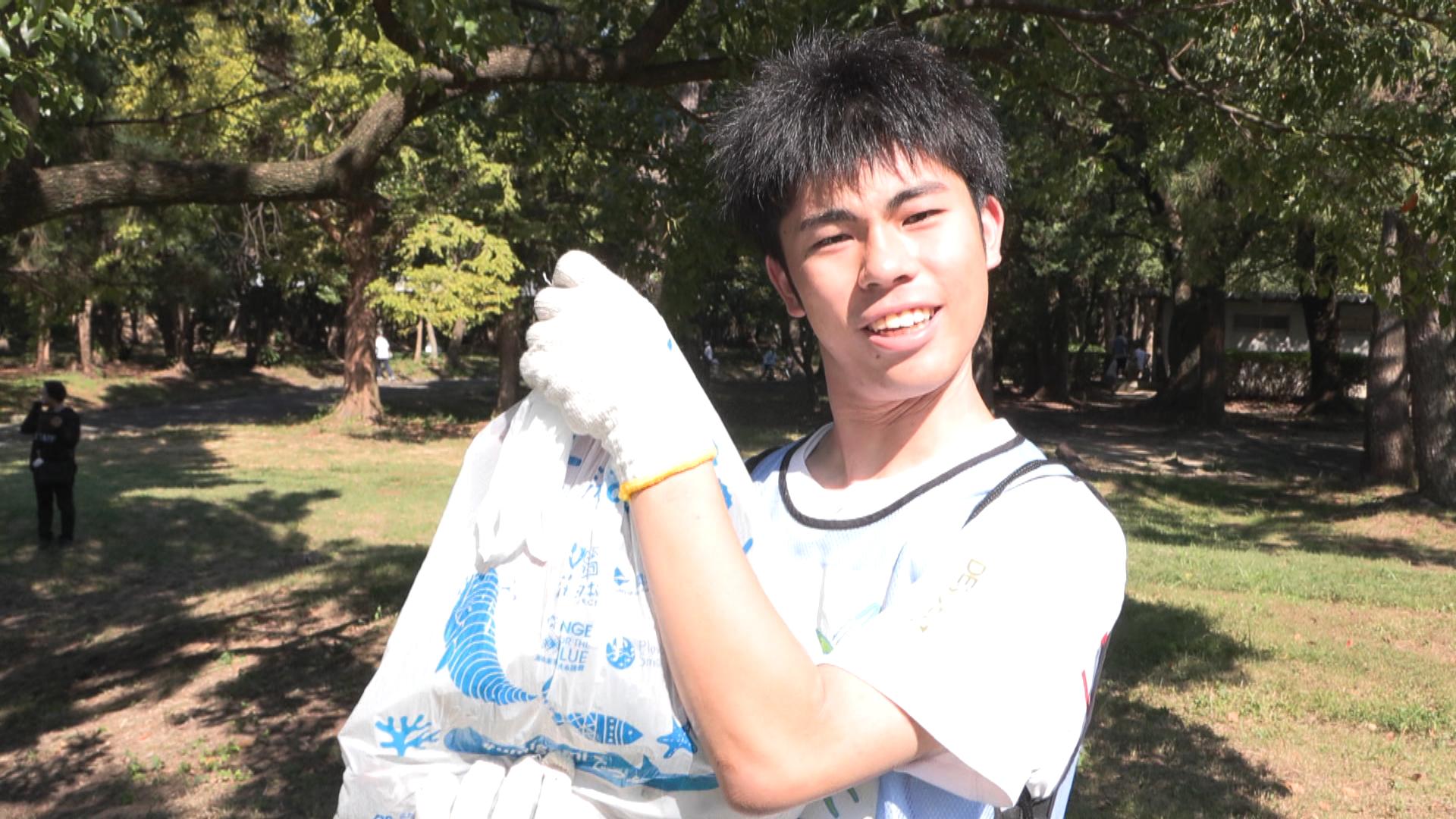 高校生がごみ拾いで競う　スポGOMI甲子園三重大会