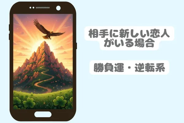 相手に新しい恋人がいる場合｜勝負運・逆転系