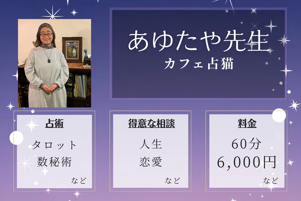 カフェ占猫｜あゆたや先生