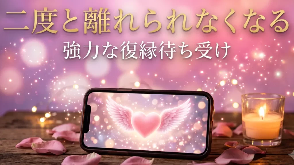二度と離れられなくなる強力な復縁待ち受け